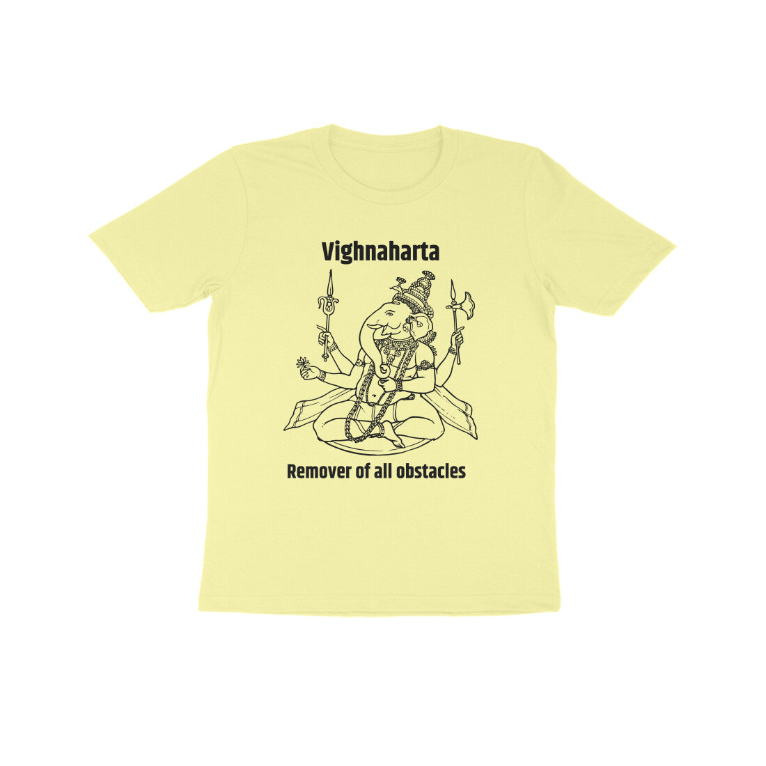 VIGHNAHARTA KID'S HALF SLEEVE ROUND NECK TSHIRT - Goa Shirts