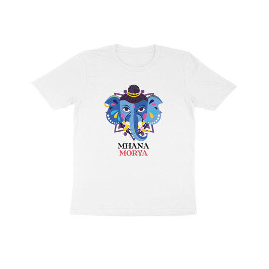 MHANA MORYA KID'S HALF SLEEVE ROUND NECK TSHIRT - Goa Shirts