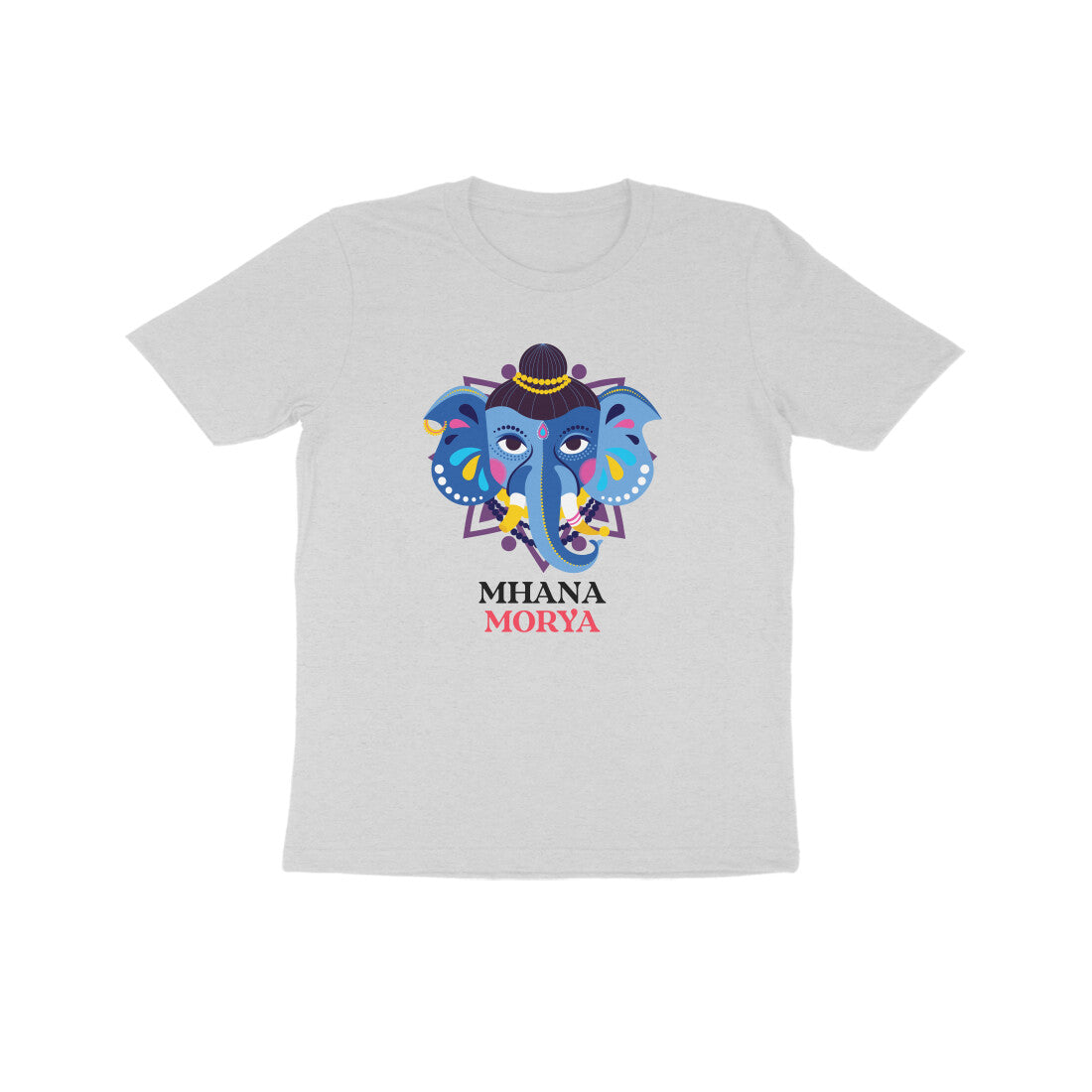 MHANA MORYA KID'S HALF SLEEVE ROUND NECK TSHIRT - Goa Shirts
