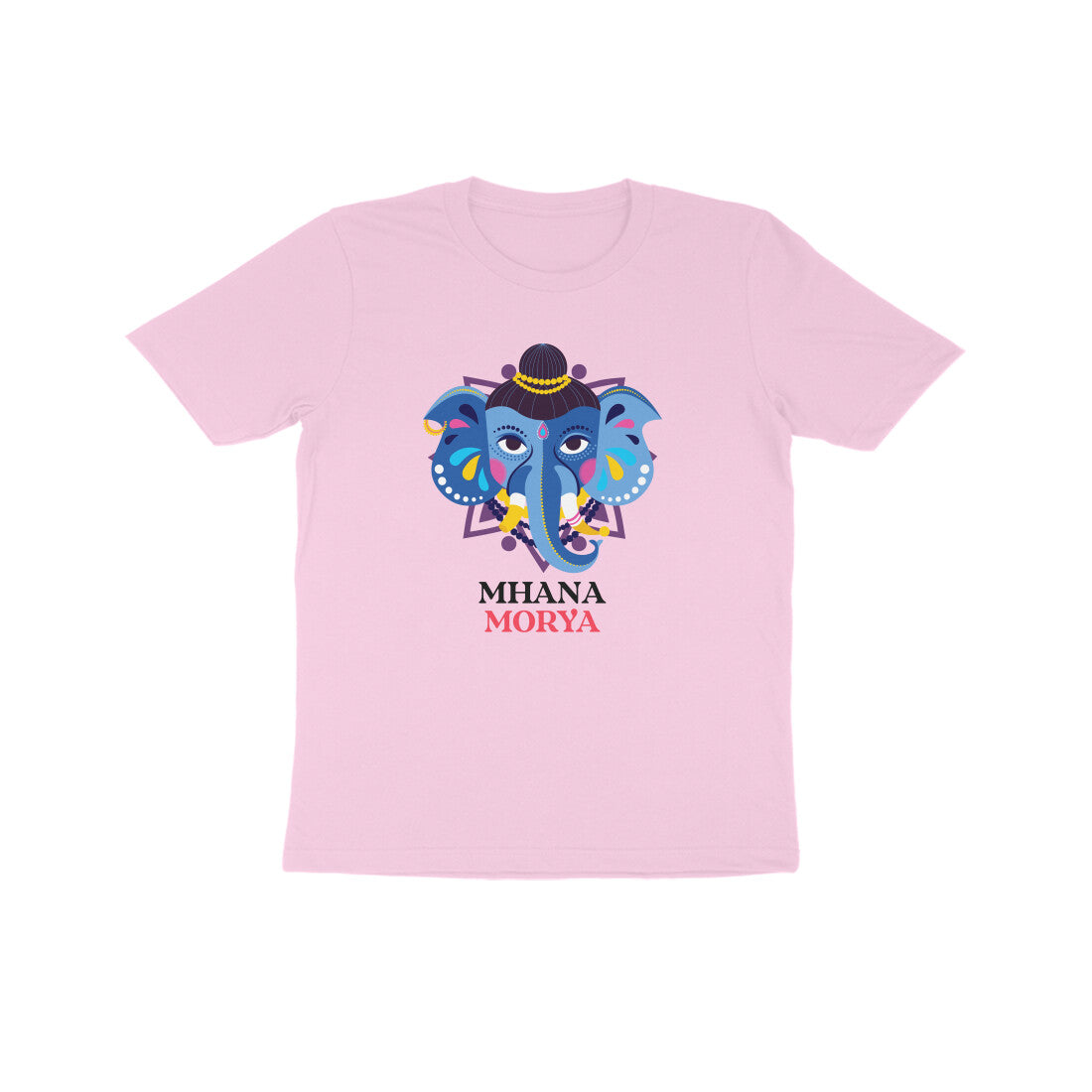 MHANA MORYA KID'S HALF SLEEVE ROUND NECK TSHIRT - Goa Shirts