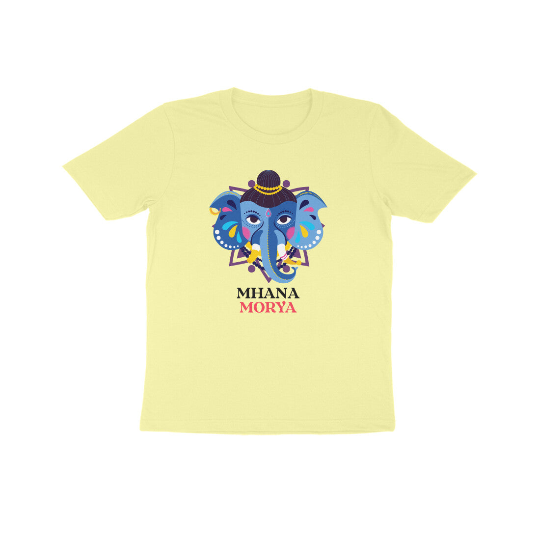 MHANA MORYA KID'S HALF SLEEVE ROUND NECK TSHIRT - Goa Shirts