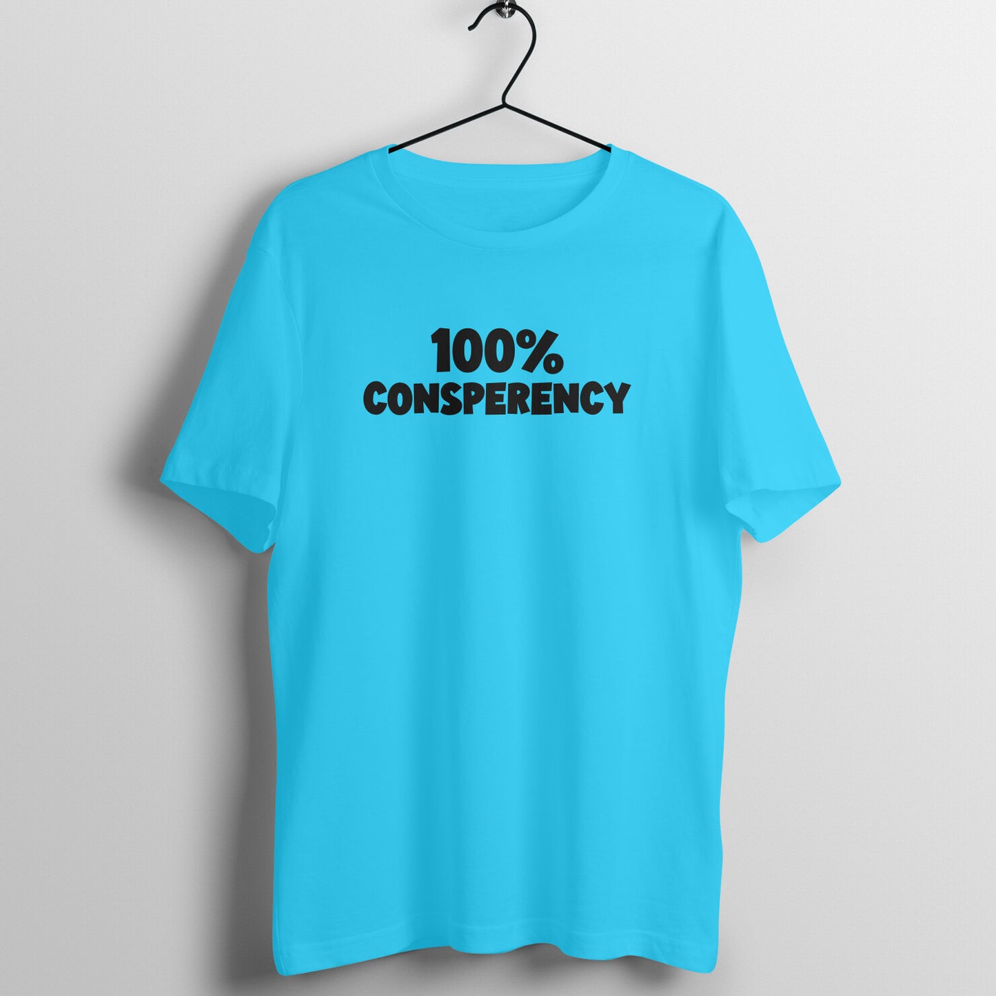 Funny Goan T Shirts, Goa, Konkani T Shirts, Romi Konkani T Shirts, Goan Memes, Goan College T Shirts, Goan Diaspora T-Shirts, Londonkar T Shirts, Konklish, Nostalgia, Old Goa ,  Goan Politician, Goan Politician Quotes L2- Sashti  100% Conspirancy, Conspiracy, Churchil Alemao Quotes,