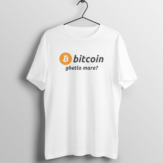 BITCOIN GHETLA MARE MEN'S LIFESTYLE A BONW CRYPTO COLLECTION GENT - Goa Shirts