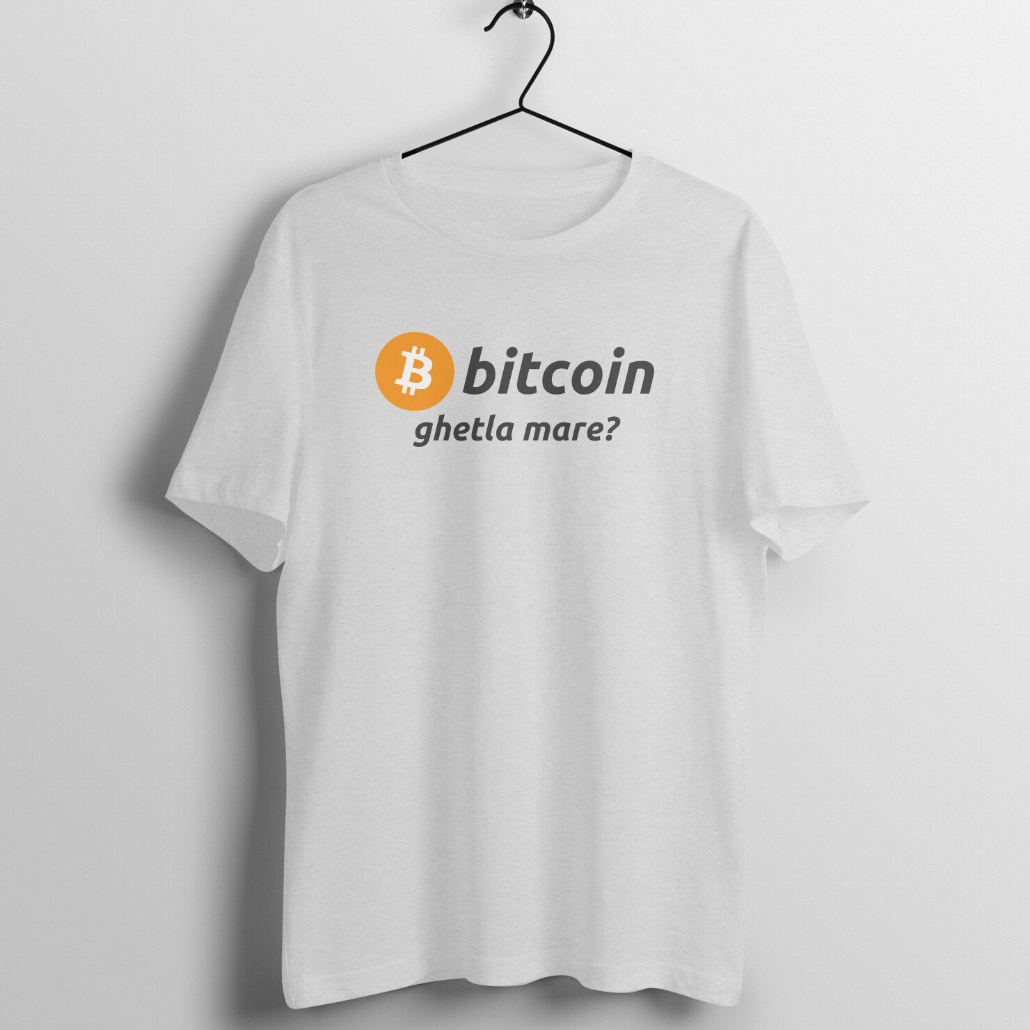 BITCOIN GHETLA MARE MEN'S LIFESTYLE A BONW CRYPTO COLLECTION GENT - Goa Shirts