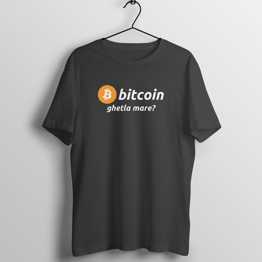 BITCOIN GHETLA MARE MEN'S LIFESTYLE B WONB CRYPTO COLLECTION GENT - Goa Shirts