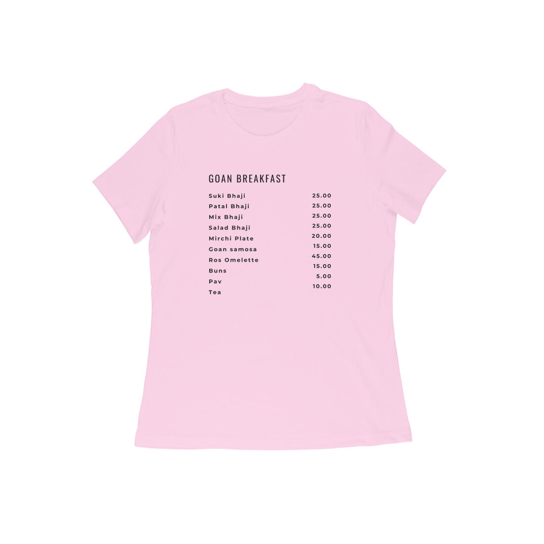 GOAN BREAKFAST WOMEN'S FOOD COLLECTION - Goa Shirts