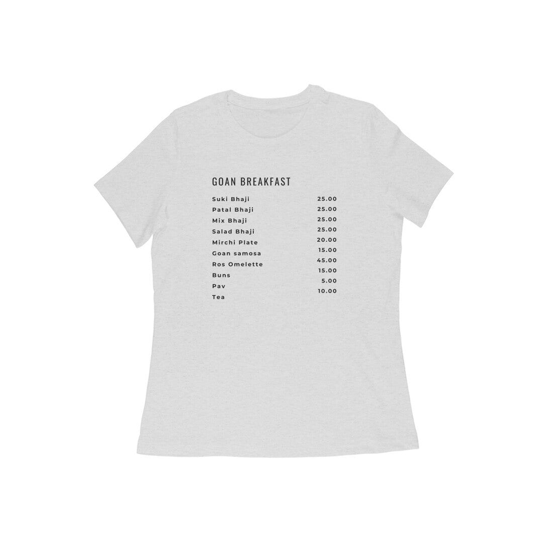 GOAN BREAKFAST WOMEN'S FOOD COLLECTION - Goa Shirts