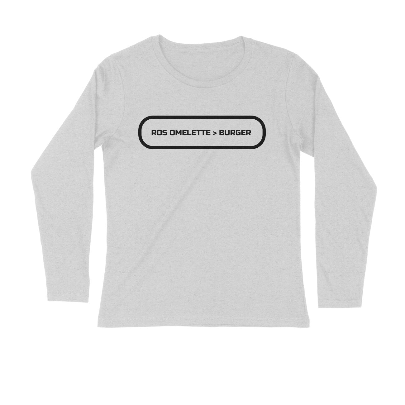 ROS OMLETTE OVER BURGER MEN'S LIFESTYLE COLLECTION GENT - Goa Shirts