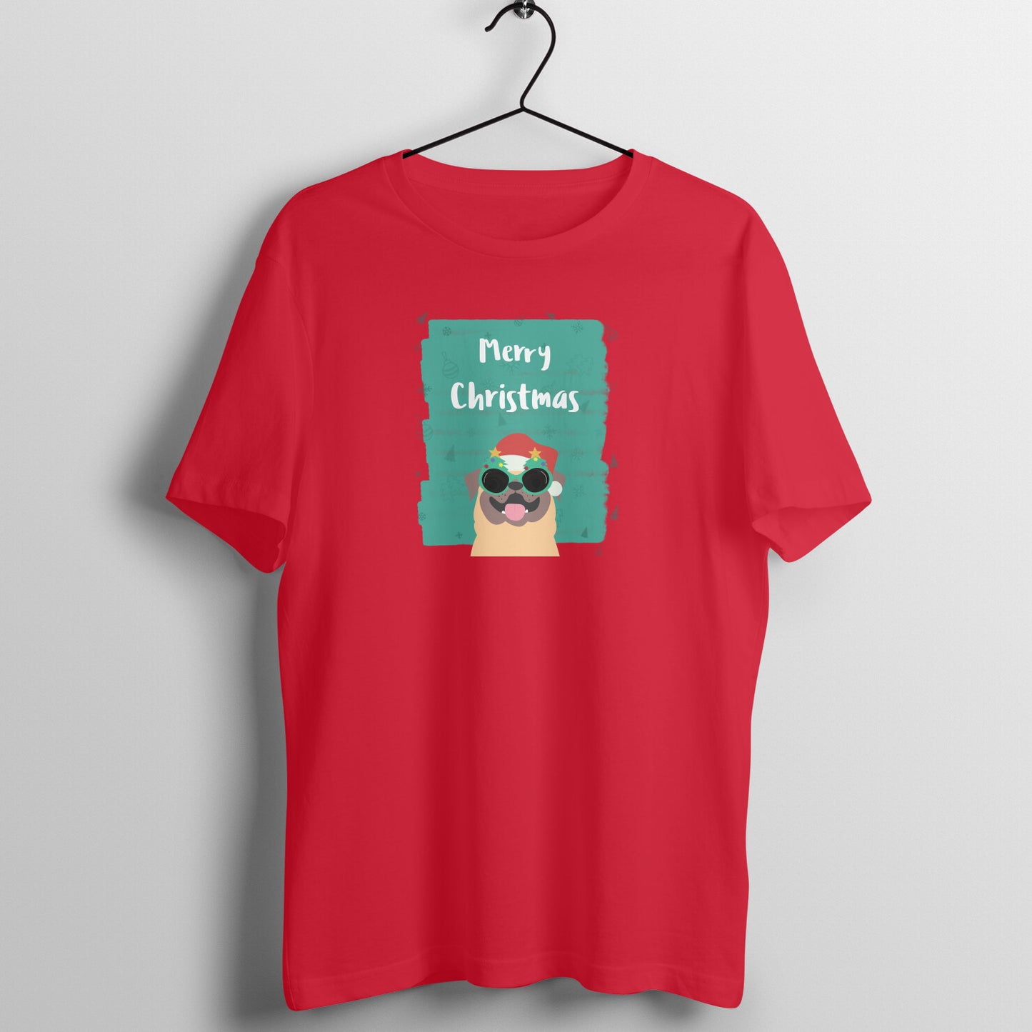 MERRY CHRISTMAS PUG MEN'S CHRISTMAS CCOLLECTION GENT