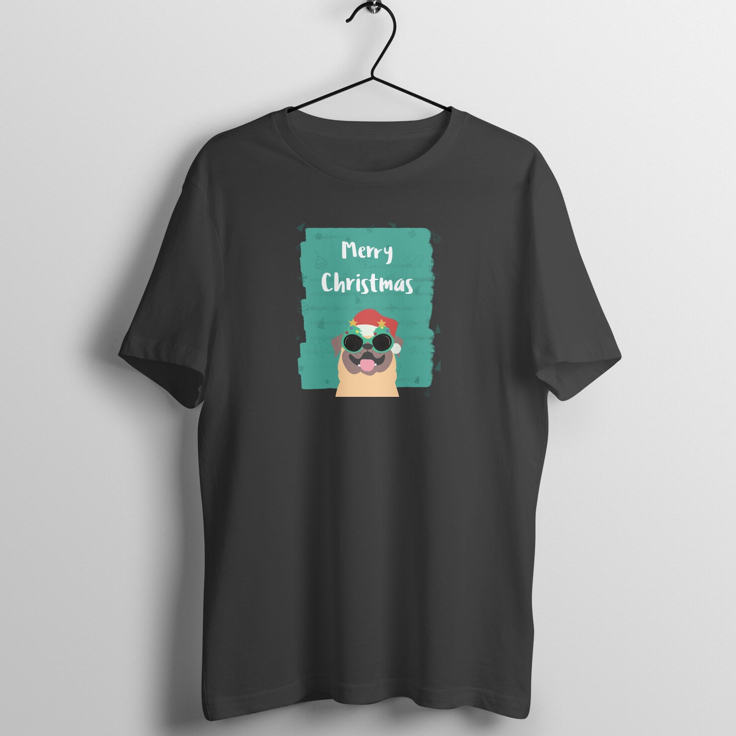 MERRY CHRISTMAS PUG MEN'S CHRISTMAS CCOLLECTION GENT