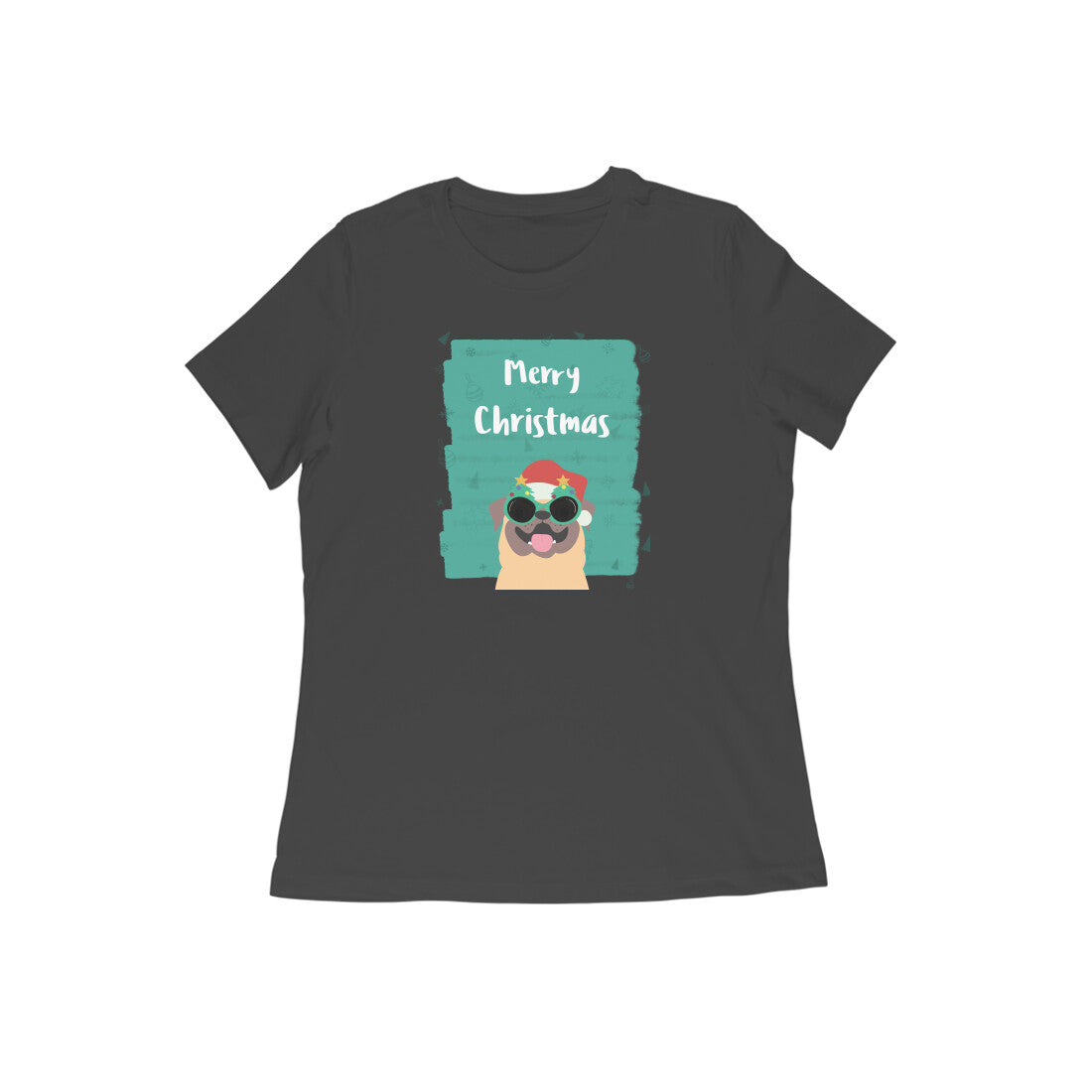 MERRY CHRISTMAS PUG WOMEN'S CHRISTMAS COLLECTION