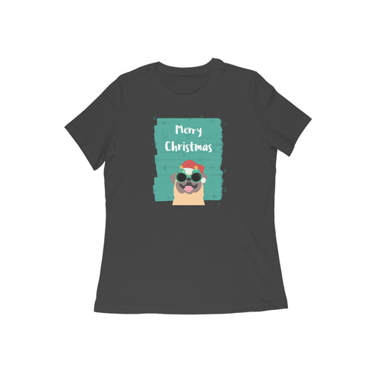 MERRY CHRISTMAS PUG WOMEN'S CHRISTMAS COLLECTION