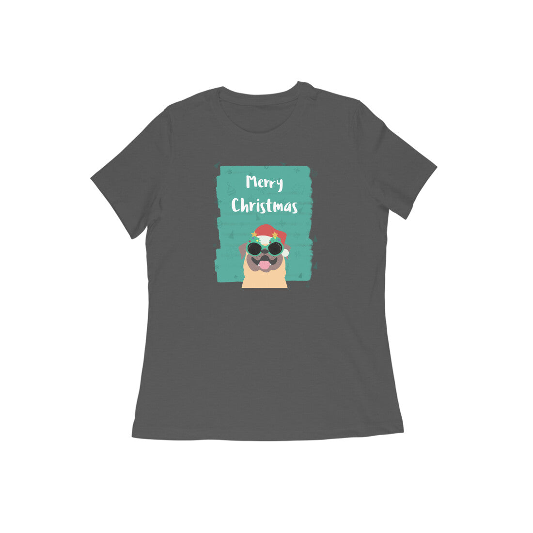 MERRY CHRISTMAS PUG WOMEN'S CHRISTMAS COLLECTION