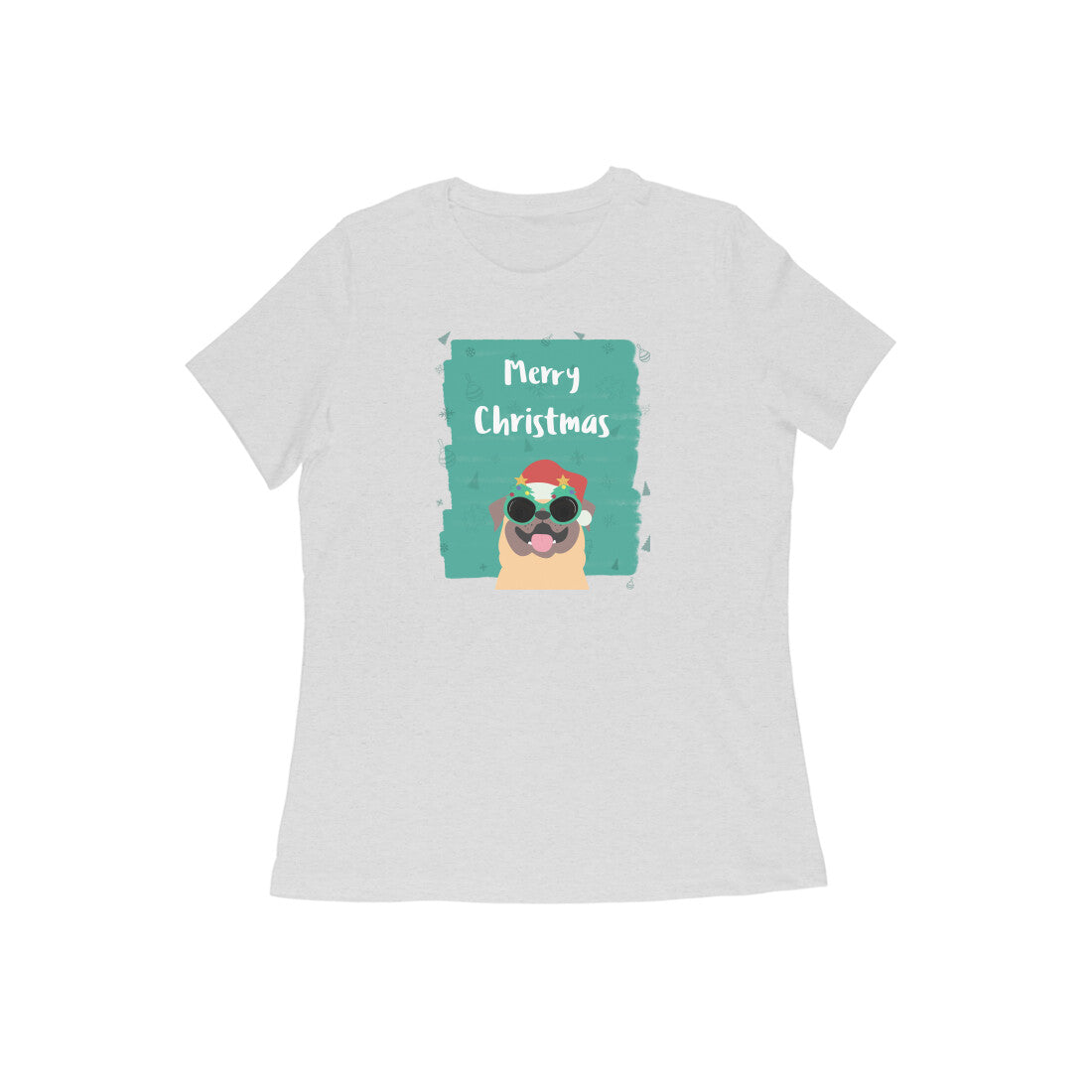 MERRY CHRISTMAS PUG WOMEN'S CHRISTMAS COLLECTION