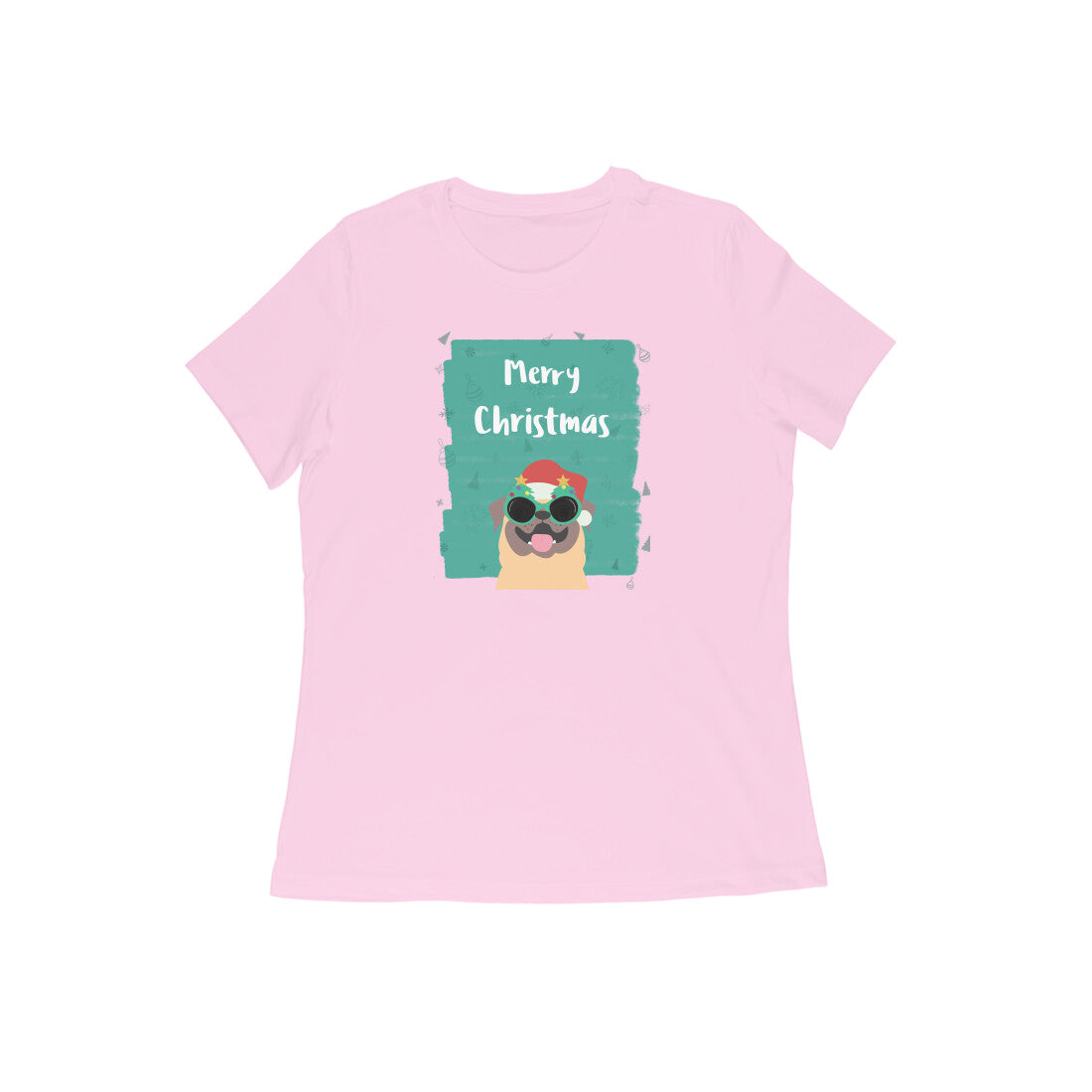 MERRY CHRISTMAS PUG WOMEN'S CHRISTMAS COLLECTION