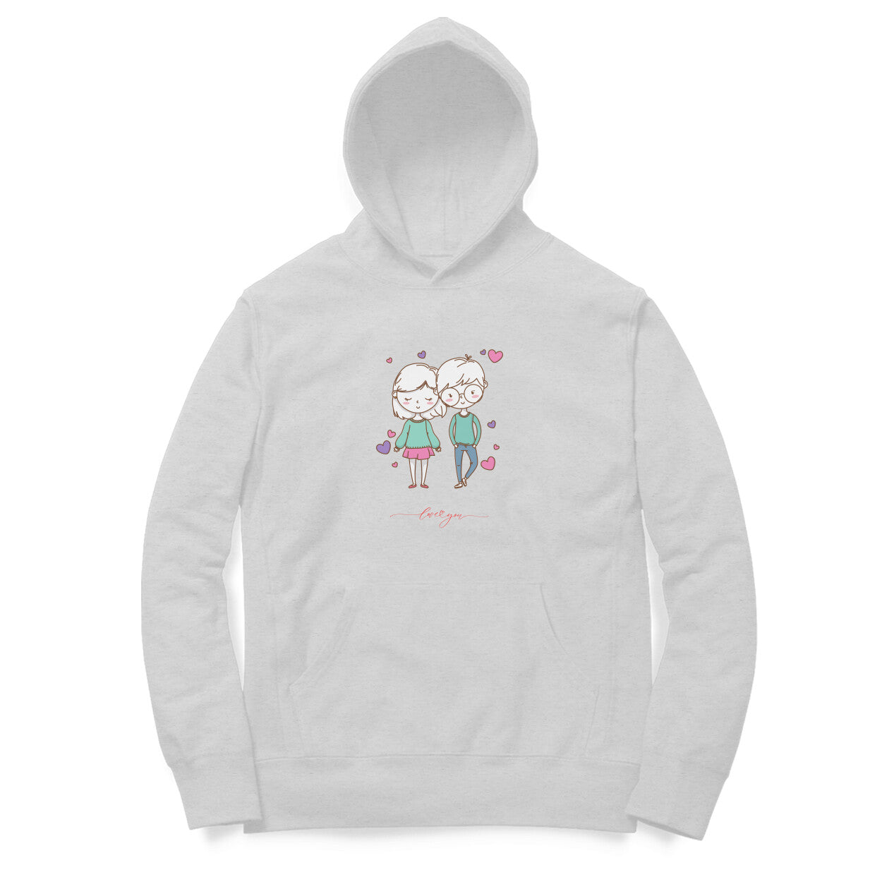 LOVE YOU MEN'S VALENTINES COLLECTION - HOODIE MEN'S