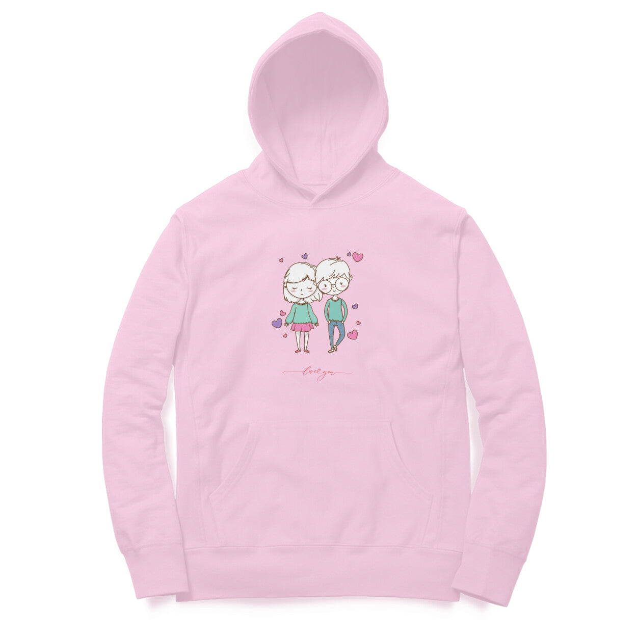 LOVE YOU MEN'S VALENTINES COLLECTION - HOODIE MEN'S