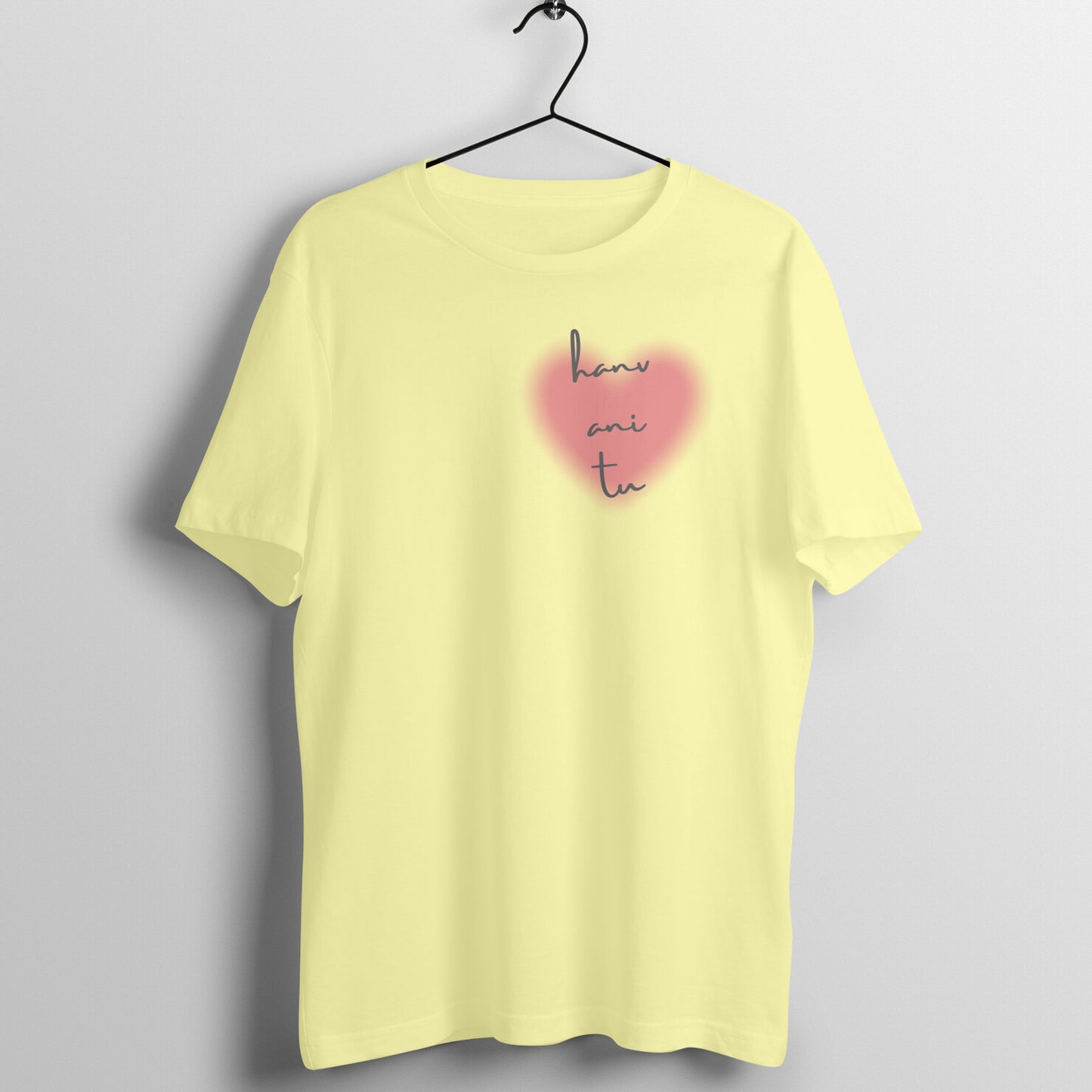 HANV ANI TU MEN'S VALENTINES COLLECTION COUPLE T-SHIRTS - GENTS