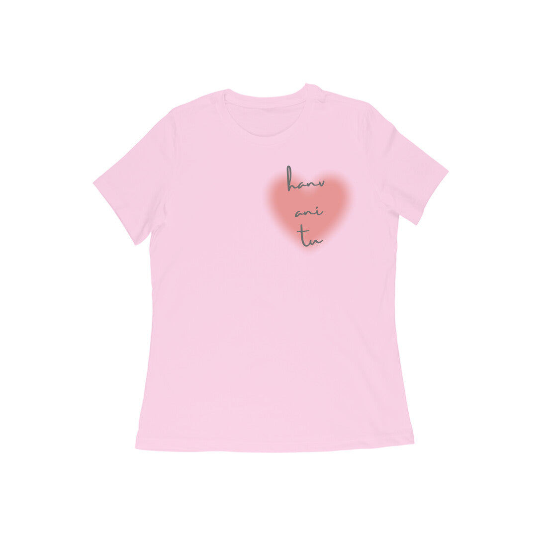 HANV ANI TU WOMEN'S VALENTINES COLLECTION COUPLE T-SHIRTS