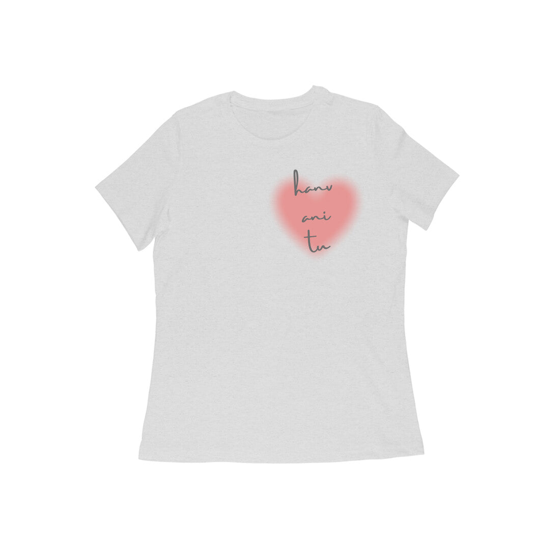 HANV ANI TU WOMEN'S VALENTINES COLLECTION COUPLE T-SHIRTS